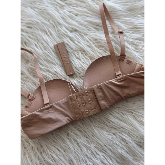 Skims Ultimate Strapless Pushup Bra Clay Size 32B - Picture 5 of 6